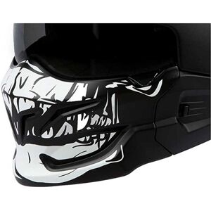 Scorpion Motorcycle Mask Exo-combat Blanc,Noir - Publicité
