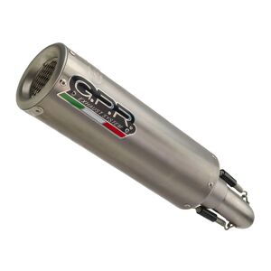 Gpr Exhaust Systems M3 Natural Cf Moto 650 Gt 22-24 Ref:cf.7.m3.tn Homologated Titanium Slip On Muffler Dore