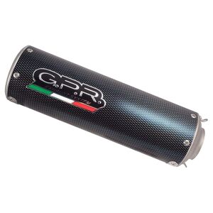 Gpr Exhaust Systems M3 Poppy Cf Moto 700 Cl-x Sport 22-24 Ref:e5.cf.16.m3.pp Homologated Stainless Steel Slip On Muffler Argente