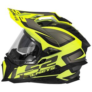 Ls2 Mx701 Explorer Alter Off-road Helmet Jaune S - Publicité
