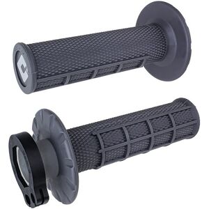 Mx V2 Lock-on Haf-waffle Grips Gris