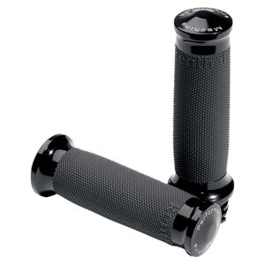 Wrapped Ano Harley Davidson Fld 1690 Dyna Switchback Grips Noir