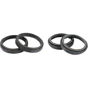 Honda Cr 250 R  Fork&dust Seal Kit Argenté