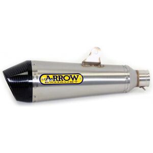 Arrow Link Pipe For X-kone Silencer Kawasaki Z 750 ´07-14 Argenté - Publicité