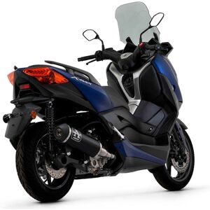 Arrow Urban Aluminium Dark With Dark End Cap Yamaha X-max 300 / Tricity 300 ´21-22 Muffler Argenté - Publicité