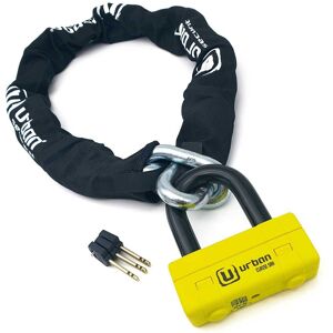 Chain Lock 100 Sra+ur75 U-lock Jaune 100 cm