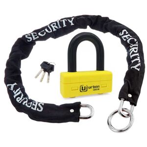 Chain Lock 120 Sra Loop+ U-lock Jaune 120 cm