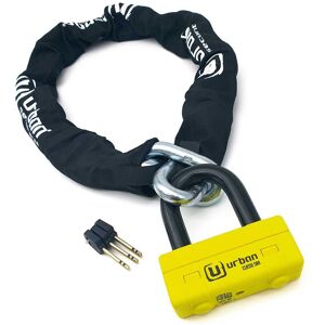 Chain Lock 150 Sra+ur75 U-lock Jaune 150 cm