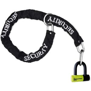 Mini Ur59 U-lock+120 Chain Lock Noir 120 cm