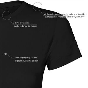 Kruskis Achin Bones Short Sleeve T-shirt Noir XL Femme