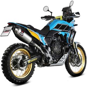 Dakar Yamaha Ténéré 700 2019-24 Y.064.ldkx Homologated Slip On Muffler Argenté Homologated