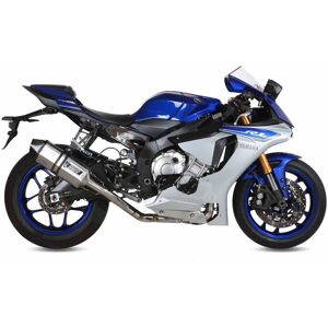 Speed Edge Yamaha Yzf 1000 R1 2015-23 R.ya.0010.srt Not Homologated Full Line System Argenté Not Homologated