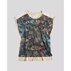 ROKKER T-Shirt Femme Roses Apache - Rokker