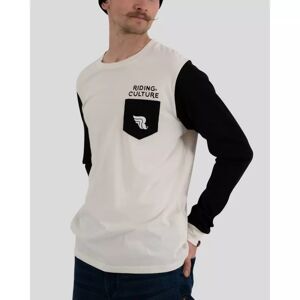 Pull Longsleeve Black/Dirt White - Riding Culture - Publicité