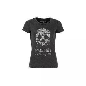 HELSTONS T-Shirt Femme Coton Bones - Helstons