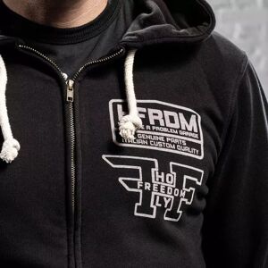 HOLY FREEDOM Sweatshirt Fullzip - Black - Holy Freedom
