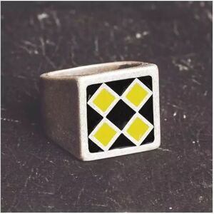 HOLY FREEDOM Bague Bullit Black & Yellow - Holy Freedom