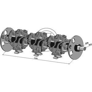 Rotor epareuse SMA X968 Adaptable