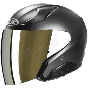 HJC CASQUE JET RPHA 31 AVEC VISIèRE MIROIR OR - L - RPHA 31 - TITANE MAT VMO