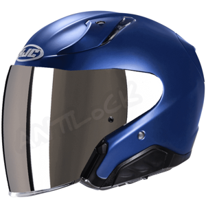 HJC CASQUE JET RPHA 31 AVEC VISIèRE MIROIR IRIDIUM - L - RPHA 31 - BLEU MAT VMI