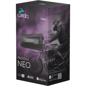 CARDO KIT INTERCOM PACKTALK NEO - SOLO - Publicité