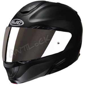 HJC CASQUE MODULABLE RPHA 91 UNI MAT AVEC VISIèRE MIROIR IRIDIUM