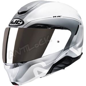 HJC CASQUE MODULABLE RPHA 91 COMBUST AVEC VISIèRE MIROIR IRIDIUM