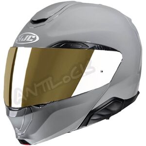 HJC CASQUE MODULABLE RPHA 91 UNI AVEC VISIèRE MIROIR OR