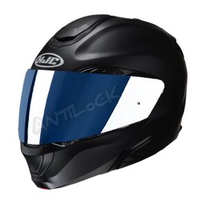 HJC CASQUE MODULABLE RPHA 91 UNI MAT AVEC VISIèRE MIROIR BLEU