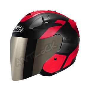 HJC CASQUE FG JET EPEN MAT AVEC VISIèRE MIROIR IRIDIUM - L - FG JET EPEN AVEC VMI - MC1SF