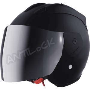 STORMER CASQUE JET SUN EVO 2.0 MAT AVEC VISIèRE MIROIR IRIDIUM