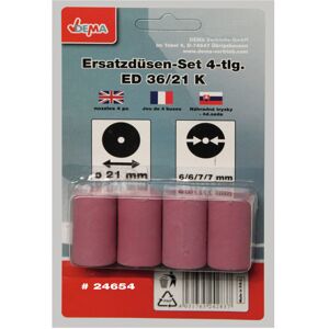 Dema Buses de sablage 2 x 6 mm + 2 x 7 mm pour sableuse D24280 et D24374