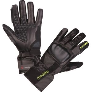 Modeka Tacoma Gants de moto Noir Gris Jaune taille : XL