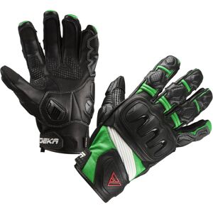 Modeka Baali Gants de moto Noir Vert taille : XL - Publicité