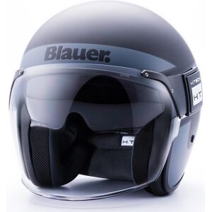 Blauer POD Stripes Casque jet Noir Argent taille : L - Publicité