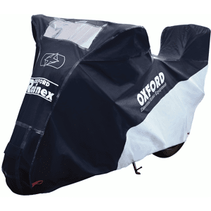 Oxford Rainex Outdoor Topbox Couverture de moto Noir taille : L