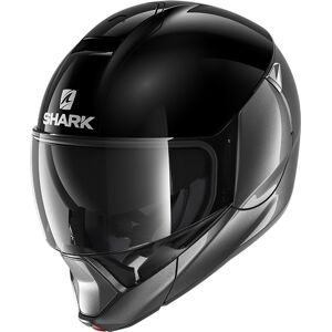 Shark Evojet Blank Dual casque Noir Argent taille : XS - Publicité