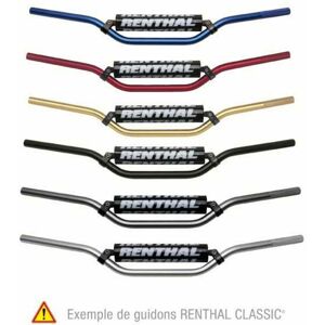 RENTHAL Guidon Mini MX 7/8" 780 Kawasaki KX80/85/100 taille : - Publicité