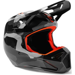 FOX V1 Bnkr Casque de motocross Noir taille : S - Publicité