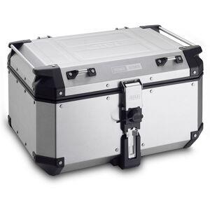 GIVI Trekker Outback 58 Aluminium Top Case Noir Argent taille : - Publicité