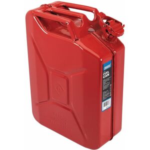 Bidon de carburant en acier - rouge 20L taille : 10 mm