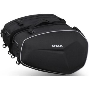 SHAD E48 2 Ensemble de sacoches Noir taille :