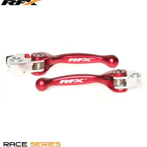 RFX Jeu de leviers flexibles forges Race (Rouge) AJP Trials Tous les modeles (Mais pas Sherco) taille :