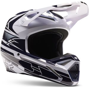 FOX V1 GOAT Strafer Mips Casque de motocross Bleu taille : S - Publicité