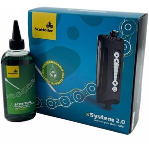 Graisseur de chaîne électronique xSystem 2.0 + lubrifiant vert biodégradable taille :