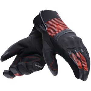 Dainese Fulmine D-Dry Gants de moto Noir Rouge taille : 3XL