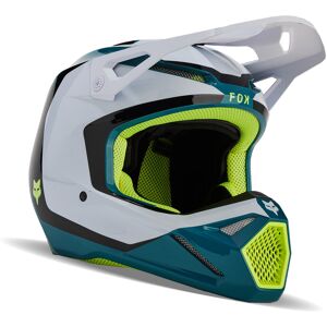 FOX V1 Nitro MIPS Casque de motocross Noir Blanc Vert Bleu taille : S - Publicité