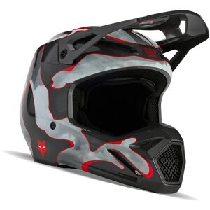 FOX V1 Atlas MIPS Casque de motocross Noir Gris Rouge taille : S - Publicité