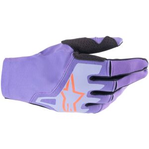 Alpinestars Techstar Gants de motocross Pourpre taille : M - Publicité