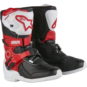 Alpinestars Tech 3S Bottes de motocross pour enfants Noir Blanc Rouge taille : 33 - Publicité